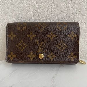 Louis Vuitton Vintage Porte Monnaie Tressor Wallet